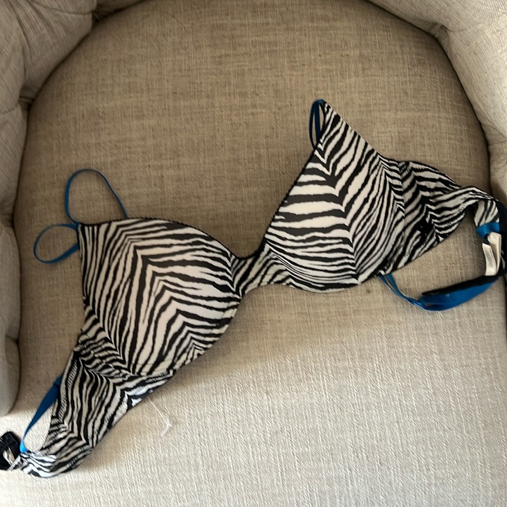 Aerie Zebra Stripe Bra 34C